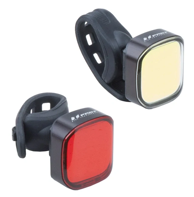 Sada světel PRO-T Plus 6217F USB 70 Lumen 36 COB chips LED + 6217T USB 25 Lumen 36 COB chips