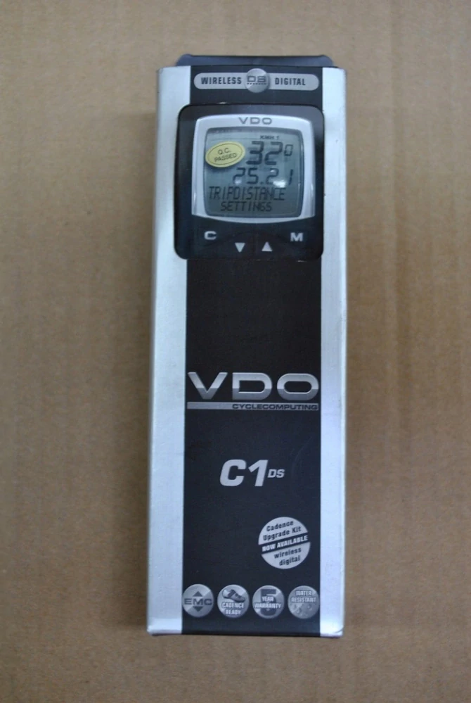 cyklopočítač VDO C1 DS